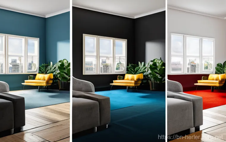 가사도우미로서 첫 업무 경험 공유 - Here are three image prompts in English, designed to generate images based on the provided narrative...